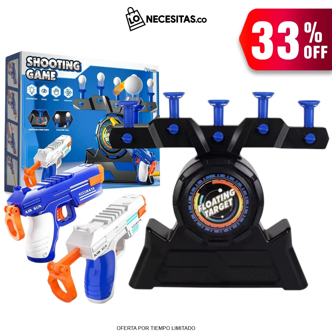 JUEGO FLOATING TARGET / Blaster de dardos