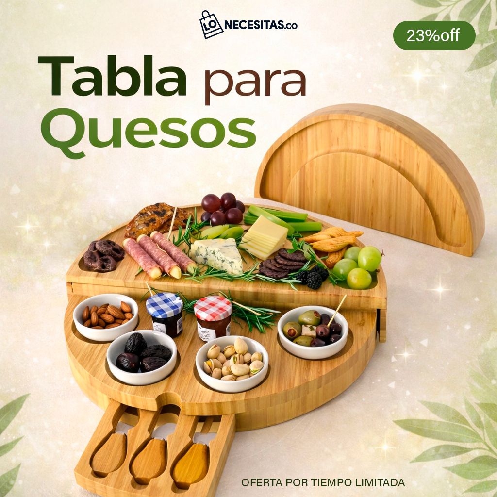 Tabla para quesos