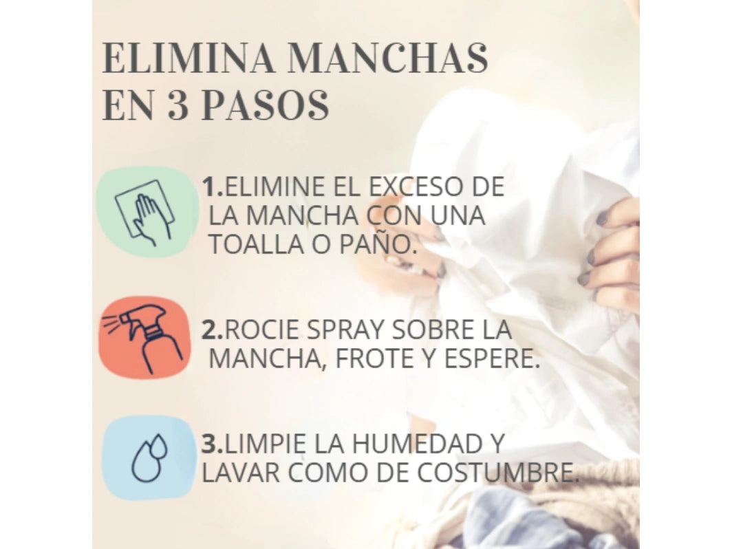 QUITAMANCHAS INSTANTÁNEO EN SPRAY / 2X1