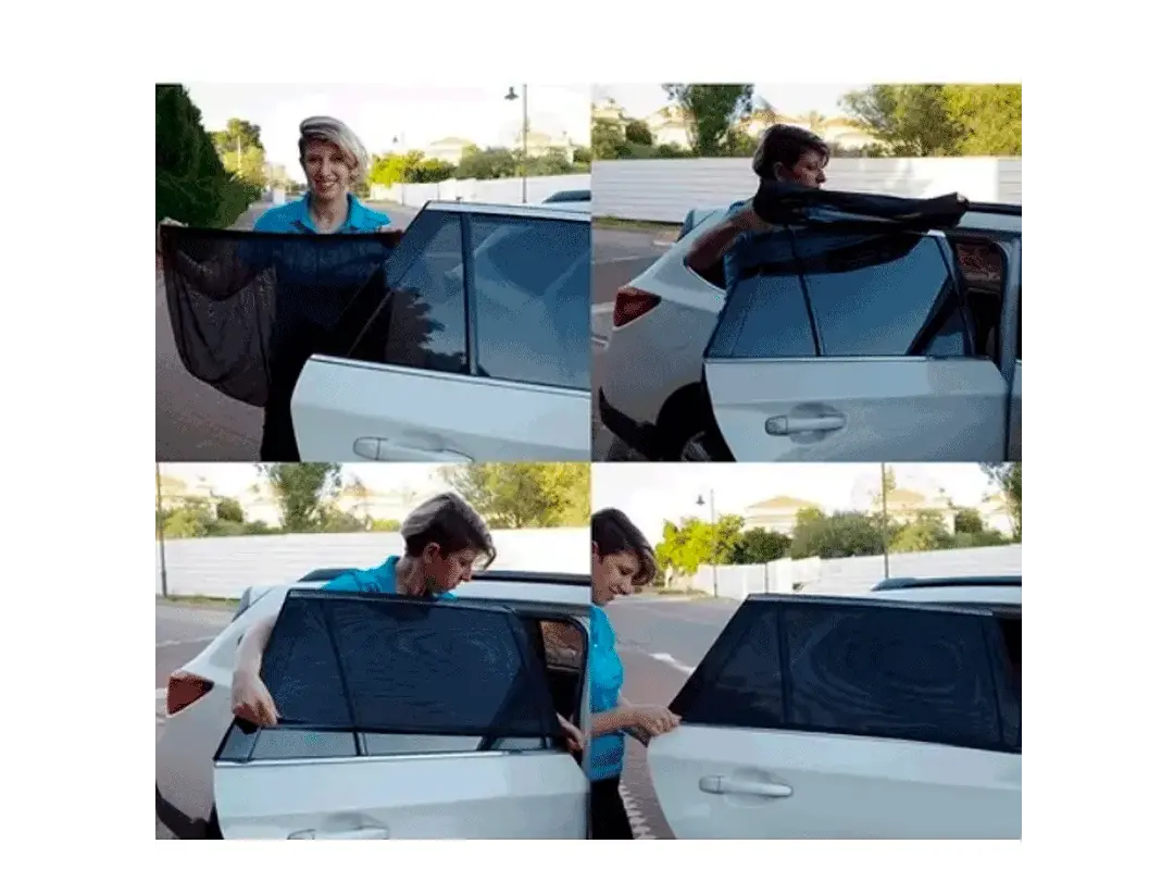 PARASOL PARA VENTANA DE CARRO SET X4
