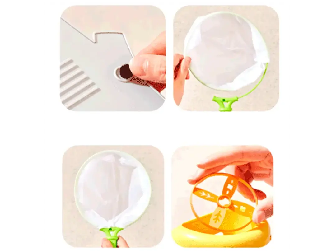 PatoDisco® / Juguete lanzador de discos voladores para niños