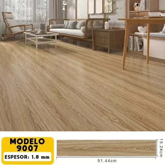 Piso adhesivo de PVC