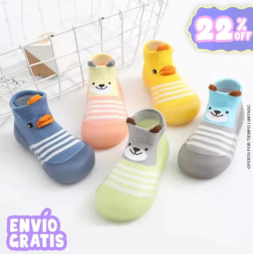 Medias tipo Zapato para Bebé PACK X3 unidades