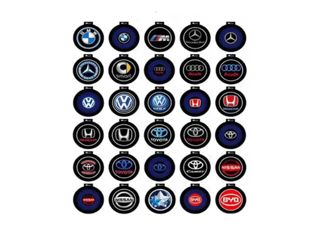 LUZ DE LOGO PARA PUERTA DE CARRO / VIENE POR 2 - 4 Y 8 PUERTAS