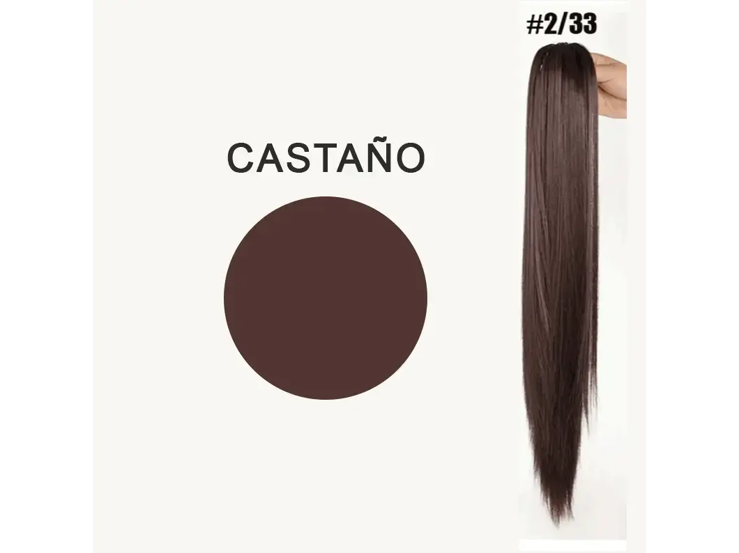LuxeLocks® / EXTENSION COLA DE CABALLO DE 55cm
