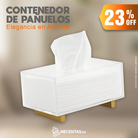 CONTENEDOR DE PAÑUELOS