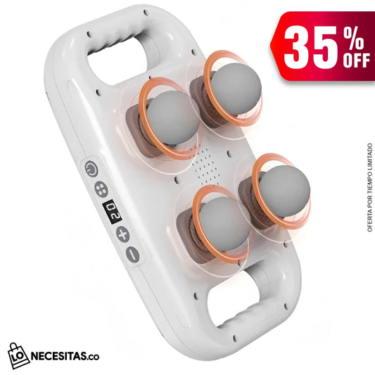 Masajeador 4 cabezas ultra alivio / MasajeMax®