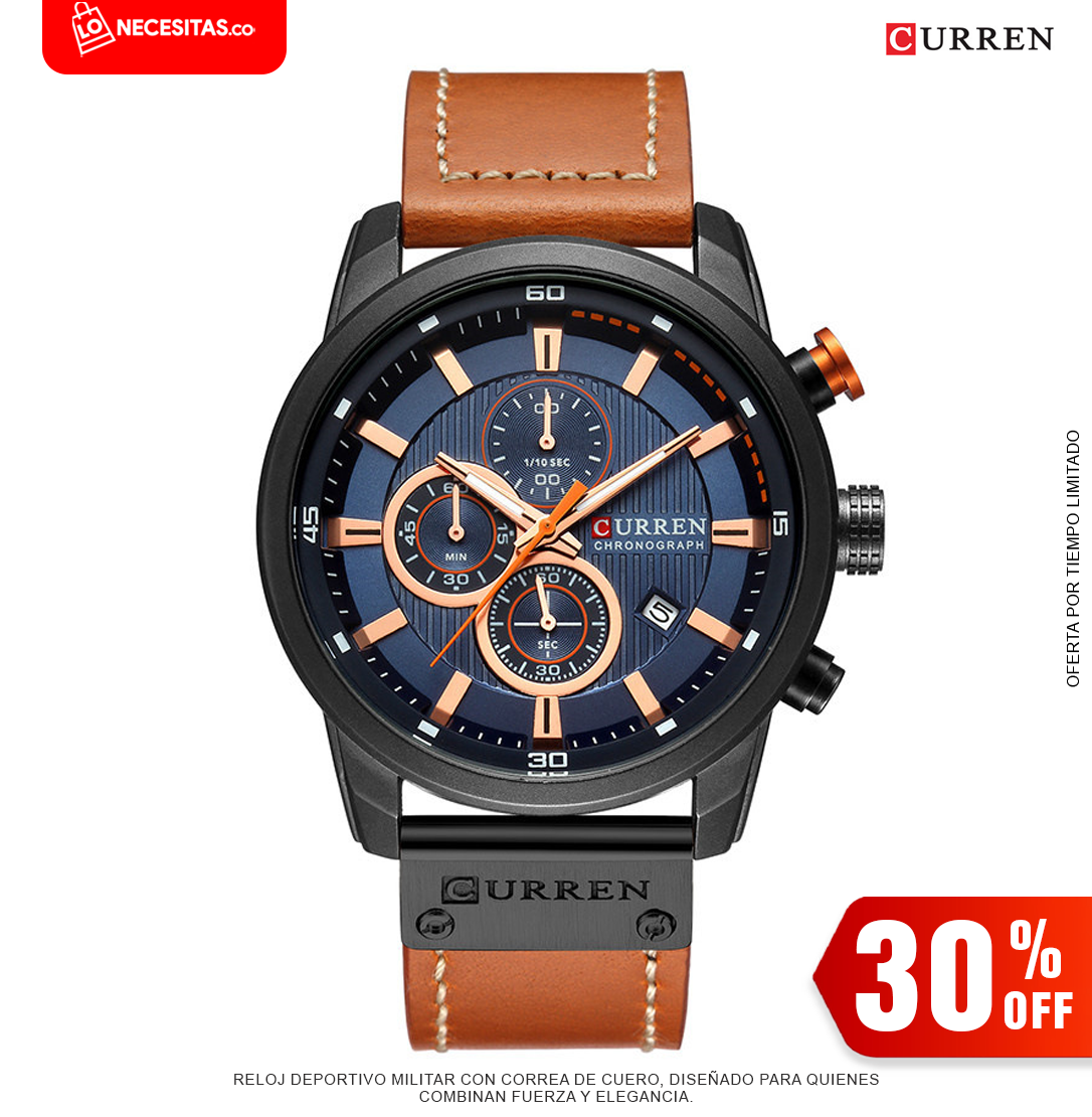 Reloj Curren Leather
