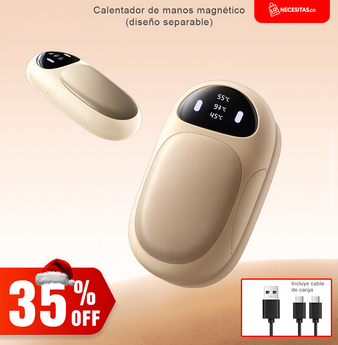 Calentadores Recargables Magnéticos / Pack X2