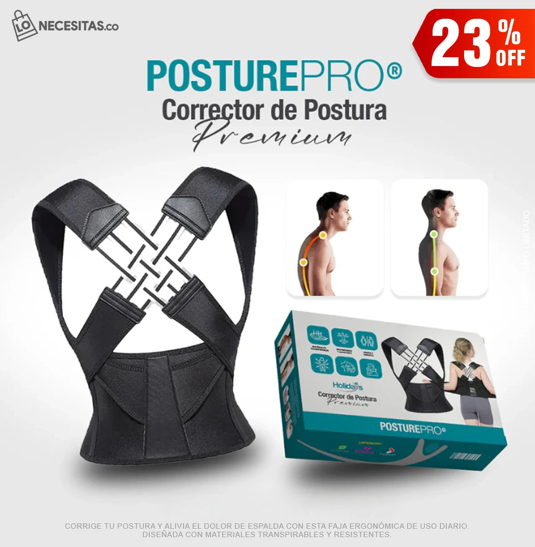 FAJA CORRECTORA DE POSTURA / POSTUREPRO®