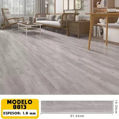 Piso adhesivo de PVC